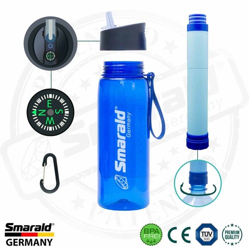 Trinkflasche mit eingebautem