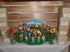 Hubrig Blumenkinder 11 cm farbig zur Auswahl Sammlung in OVP Erzgebirge Rarität