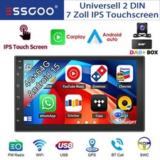 DAB+ Doppel 2 DIN 4+64GB