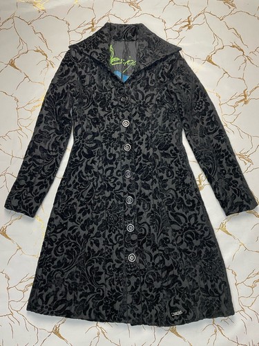 Desigual damen mantel schwarz - damen,