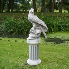 Steinadler Adler auf Podest