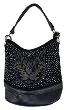 Elegante Handtasche Katze aus