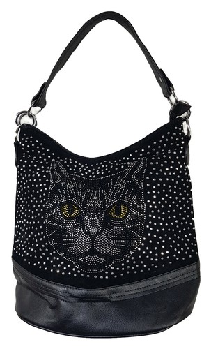Elegante handtasche katze - handtasche, aus