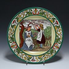 Wedgwood Florentine MAY Transferware Plate Ø 26,5 cm - circa 1903