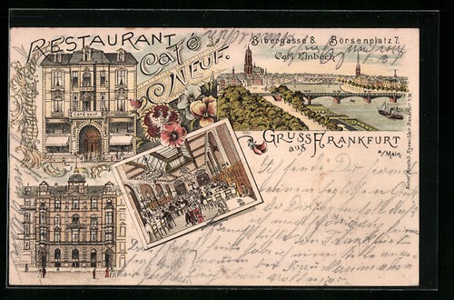 Lithographie frankfurt main - lithographie, /main