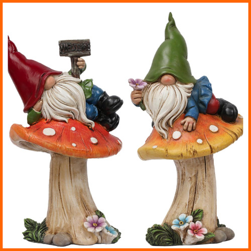 Gartenzwerge deko figuren set - gartenzwerge,