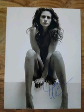 Original Autogramm  - handsigniertes Großfoto - Julia Roberts - signed - sexy