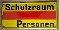 Original emaille schild - original,