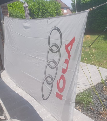 Große fahne flagge audi ca - /,
