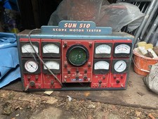 SUN Electric Model SSMT-510 Scope Motortester Vintage, ungetestet. 