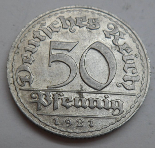 Deutschland pfennig 1921 - 50,