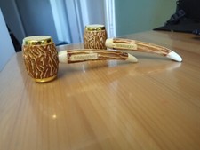 SEHR AUSGEFALLENE SALZ- & PFEFFERSTREUER IM PFEIFENSTIL - VINTAGE BARBADOS