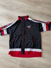 Vintage Champions Chicago Bulls NBA Trainingsjacke  ohne Kapuze 90s Gr. XL