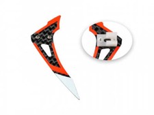 Carbon Faser Vertikal Fin Set (Rd) - Blade Mcpx BL2 (MH-MBL2164VF)
