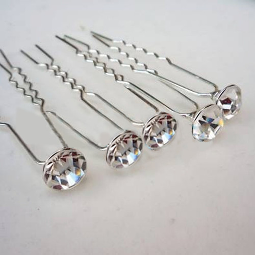 Gabel strass spangen braut - gabel,