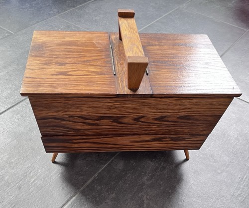 Vintage nähkasten midcentury - nähkasten,