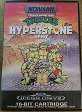 Sega Mega Drive Spiel - TURTLES The hyperstone heist- vollständig