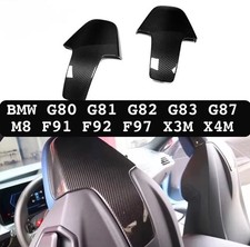 BMW Echt CARBON Sitz Cover M2 M3 M4 M8 X3M X4M G80 G81 G82 G83 G87 F97 Tuning