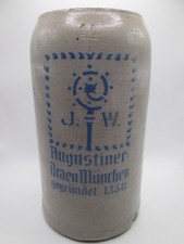 Alter Bierkrug Steinkrug ~  Augustiner Bräu München ~ selten!!