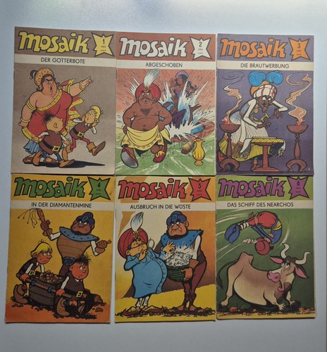 Mosaik 1985 komplettsatz hefte - 1985,