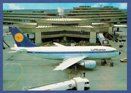 Flugzeug der lufthansa - lufthansa, im