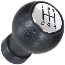 SCHALTKNAUF CHROM + SCHWARZ 5 GANG FÜR SUZUKI SX4 07- SWIFT 05- SEDICI