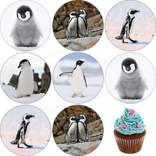 Pinguin essbar Tortenaufleger Bild Muffin Party Deko Geburtstag Geburtstag neu