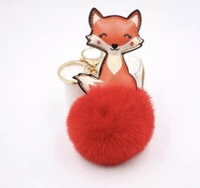 Fluffy Fox rote Bommel