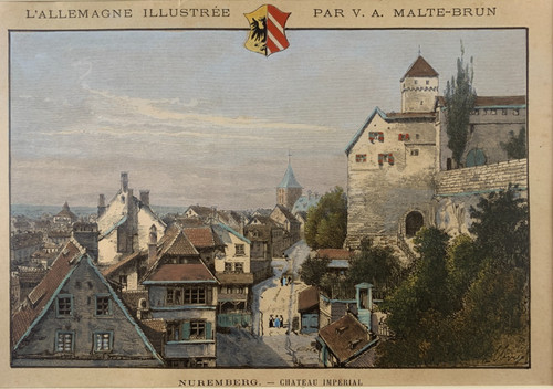Farbradierung nuremberg