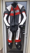 UNFALLFREI !!Arlen Ness Race 2-Teiler Gr. 54 Motorrad-Lederkombi.