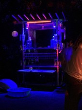 DJ Pult XL aus Aluminium / für Indoor & Outdoor / mobil nutzbar / sehr stabil