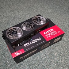 POWERCOLOR AMD Radeon RX 7800 XT Hellhound 16GB GDDR6 Grafikkarte HDMI/3xDP