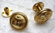 2x Marine Schraubknöpfe 17mm