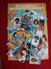 Fußball Weltmeisterschaft 1978, 10 Sammelbilder aussuchen!