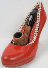 ***High Heel Pipe Stand*'' "Sexy-Pfeifenständer" *18 cm hoch*  *Einzelstück*   