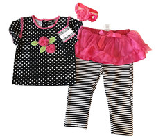 Mädchen Kleid 3tlg +