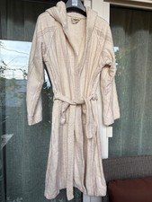 ZUCCHI Herren Bademantel Frottee Baumwolle/Leinen Gr. L