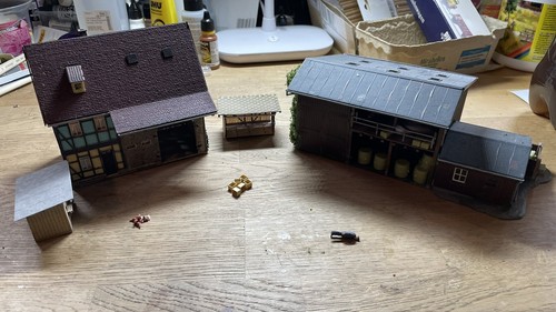 Konvolut bauernhaus mit - konvolut, h0