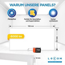 LED Panel 120x60 Deckenleuchte