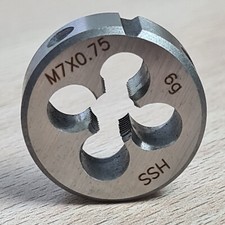 M7 x 0,75 Schneideisen Feingewindeschneider Gewindeschneideisen Gewindeschneider