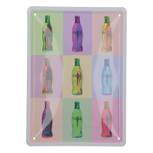 Coca cola blechschild - coca,