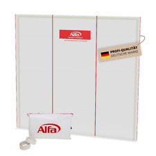 Alfa Staubschutzwand - Flexibel & Reißfest mit Reißverschlüssen | 3,3 m x 3,2 m