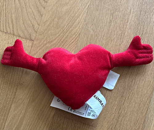 Ikea kampratlig rotes herz - kampratlig,