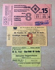 3 Tickets Auswärts Blau-Weiß