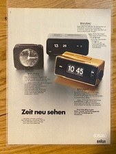 Braun Uhr Wecker phase 1 2 3
