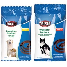 Trixie Ungezieferband für Hunde Katzen Zecken Flöhe Ungezieferhalsband Magrosa
