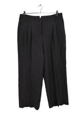 WINDSOR Bundfaltenhose Damen Hose Gr. DE 46 schwarz Casual-Look