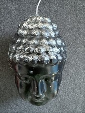 Buddha Kopf Kerze Figur