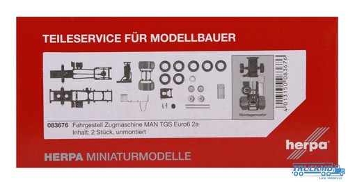 Herpa lkw modell - modell, fahrgestell