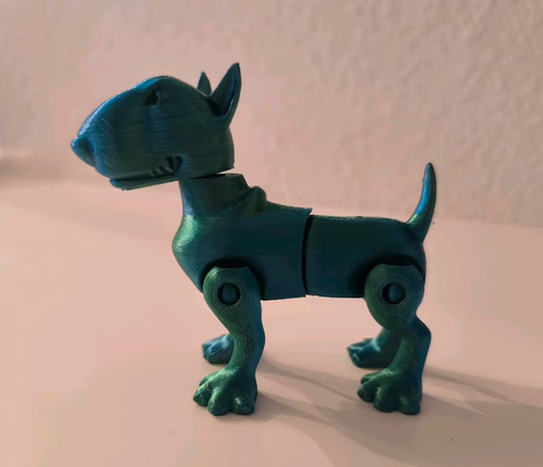 Bullterrier figur - bullterrier,